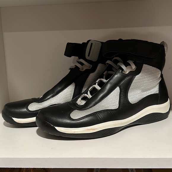 Prada Americas Cup Sneakers. Men’s size 10. - Picture 3 of 6